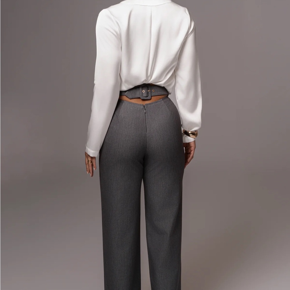 JLuxLabelElegant Gray Women's Pants size Small NWT
